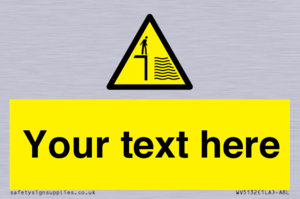 Custom Deep Water Sign